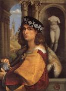 CAPRIOLO, Domenico Portrait of a Gentleman oil